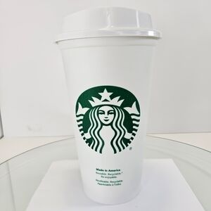 Starbucks Classic Logo Reusable Cup 16 Oz White